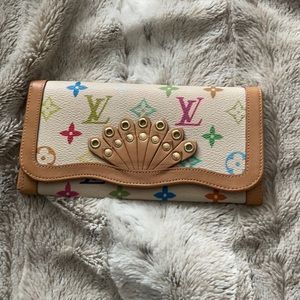 Colorful wallet L V